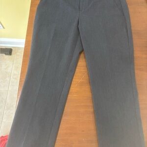 Calvin Klein Women’s Straight Leg Grey Blue Dress Pants
